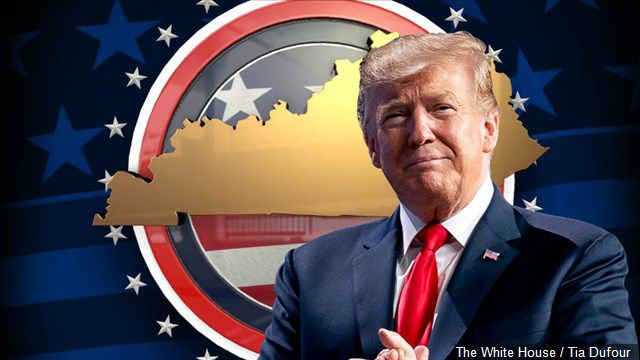 Trump, Kentucky